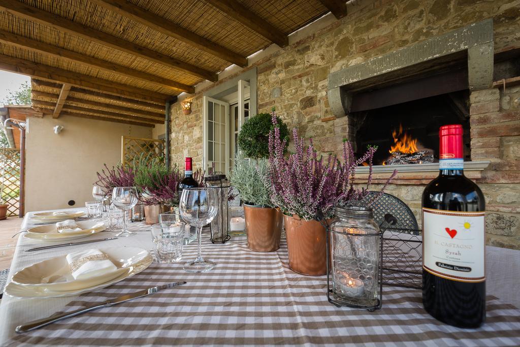 La Rugantina Hotell Cortona Eksteriør bilde
